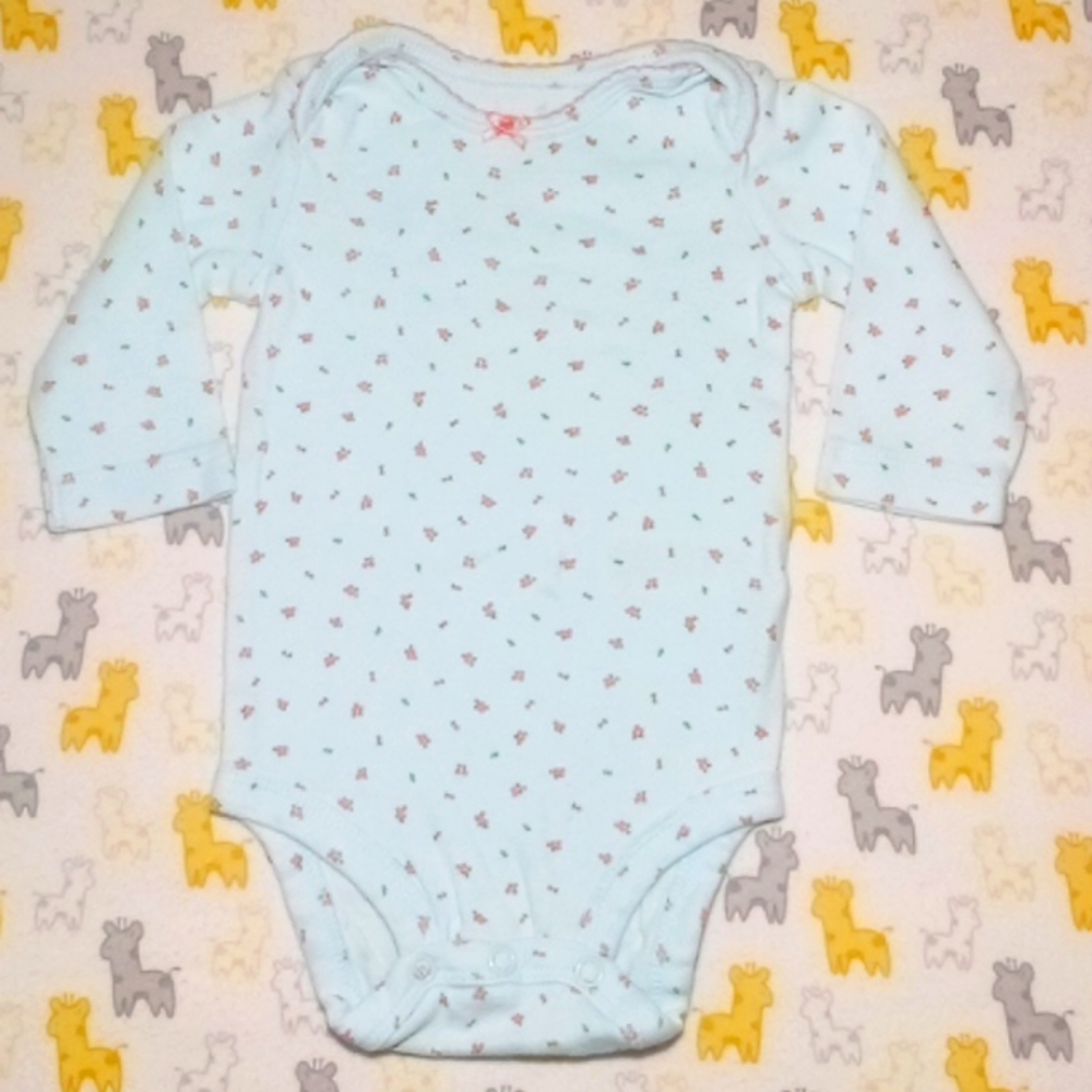 5/$15 Sky Blue Rosebud Jumper